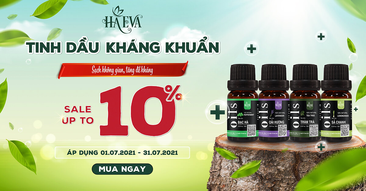 Top 9 loại tinh dầu diệt khuẩn đến 99,9%